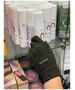 Antibacterial Gloves NOVA Gloves 200 black Size S 5902429907890