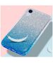 Case IPHONE 12 MINI Glitter silver & blue 5902429901256