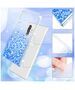 Case IPHONE 12 MINI Diamond Liquid Glitter blue 5904161101581