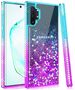 Case IPHONE 12 MINI Diamond Liquid Glitter blue-purple 5904161101598