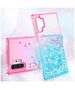 Case IPHONE 12 MINI Diamond Liquid Glitter pink-blue 5904161101604