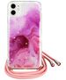 IPHONE 11 PRO Rope Glitter Case pink 5904161103110