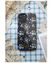 Case IPHONE 12 MINI Kingxbar Blossom Series blue 6959003590411