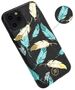 Case IPHONE 11 PRO Kingxbar Forest Series Gold Feather 6959003589439