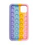 Case SAMSUNG GALAXY A72 Flexible Push Bubble Case pink, yellow, blue, purple 5904161107569