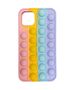 Case SAMSUNG GALAXY A72 Flexible Push Bubble Case pink, yellow, blue, purple 5904161107569