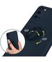 Case SAMSUNG GALAXY A72 Silicone Ring Magnetic Stand dark blue 5904161108719