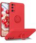 Case SAMSUNG GALAXY A72 Silicone Ring Magnetic Stand red 5904161108726