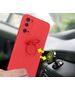 Case SAMSUNG GALAXY A72 Silicone Ring Magnetic Stand red 5904161108726