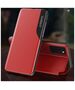 Case IPHONE 12 PRO MAX Flip Leather Smart View red 5904161104049