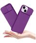 Case IPHONE 13 Silicone with Camera Cover Nexeri Silicone Lens purple 5904161115861