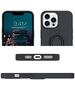 Case IPHONE 13 PRO Silicone Ring Magnetic Stand black 5904161118244