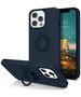 Case IPHONE 13 PRO Silicone Ring Magnetic Stand dark blue 5904161118251