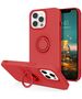 Case IPHONE 13 PRO Silicone Ring Magnetic Stand red 5904161118275