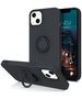 Case IPHONE 13 MINI Silicone Ring Magnetic Stand black 5904161118329