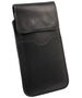 Vertical Holster IPHONE 13/13 PRO / 12 / 12 PRO / SAMSUNG GALAXY S24 Leather Case for Belt Open Wallet Nexeri Flap Leather black 5904161118923