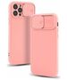 Case SAMSUNG GALAXY A03S Silicone Lens Privacy Slider Camera Cover peach 5904161120643