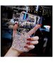 Case SAMSUNG GALAXY A03S Sequins Glue Glitter Case transparent 5904161121879