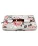 Case Canvaslife Sleeve Laptop 13" - 14" Navy Rose pattern 0795787711200