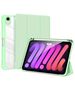 Case APPLE IPAD MINI 8.3 (6gen) Dux Ducis Toby Wallet with a Flap Books Leatherette green 6934913046562