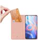 Case REALME 9I with a Flip Dux Ducis Skin Leather light pink 6934913039595