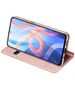 Case REALME 9I with a Flip Dux Ducis Skin Leather light pink 6934913039595