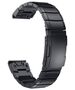 Strap for GARMIN FENIX 5 / 6 / 6 PRO / 7 Tech-Protect Steelband black 5906735412628