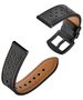 Strap for SAMSUNG GALAXY WATCH (46MM) Tech-Protect Leather black 99123321