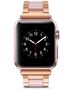 Strap for APPLE WATCH 4 / 5 / 6 / 7 / SE (38 / 40 / 41 MM) Tech-Protect Modern gold & pink 0795787713082