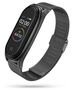 Strap for XIAOMI MI BAND 6 / 6 NFC / 5 / 7 Tech-Protect Milaneseband black 0795787712313