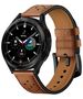 Strap for SAMSUNG GALAXY WATCH 4 (40MM) / (44MM) / GALAXY WATCH 4 CLASSIC (46MM) / (42MM) Tech-Protect Leather brown 9589046917257