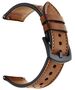 Strap for SAMSUNG GALAXY WATCH 4 (40MM) / (44MM) / GALAXY WATCH 4 CLASSIC (46MM) / (42MM) Tech-Protect Leather brown 9589046917257