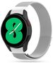 Strap for SAMSUNG GALAXY WATCH 4 (40MM) / (44MM) / GALAXY WATCH 4 CLASSIC (46MM) / (42MM) Tech-Protect Milaneseband "2" silver 9589046918537