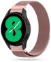 Strap for SAMSUNG GALAXY WATCH 4 (40MM) / (44MM) / GALAXY WATCH 4 CLASSIC (46MM) / (42MM) Tech-Protect Milaneseband "2" pink 9589046918520