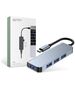 Splitter 4in1 USB HUB USB-C to 4xUSB Adapter Tech-Protect V1-HUB grey 9589046919367