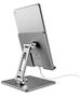 Telescopic Desk Holder / Stand / Stand for Phone and Tablet Tech-Protect Z11 grey 9589046919701