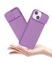 Case SAMSUNG GALAXY A33 5G Silicone with Camera Cover Nexeri Silicone Lens purple 5904161126393