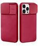 Case SAMSUNG GALAXY M53 5G Silicone with Camera Cover Nexeri Silicone Lens burgundy 5904161127130