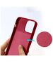 Case SAMSUNG GALAXY M53 5G Silicone with Camera Cover Nexeri Silicone Lens burgundy 5904161127130