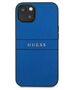 Original Case IPHONE 13 MINI Guess Saffiano Strap (GUHCP13SPSASBBL) blue 3666339023515