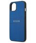 Original Case IPHONE 13 MINI Guess Saffiano Strap (GUHCP13SPSASBBL) blue 3666339023515