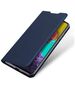 Case SAMSUNG GALAXY M53 5G with a Flip Dux Ducis Skin Leather navy blue 6934913038291