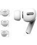 Silicone Ear Tips for Apple Airpods Pro 3-pack Tech-Protect white 9589046924415