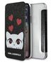 Original Case IPHONE X / XS Karl Lagerfeld Book Valentine (KLFLBKPXVDCBK) black 3700740413647