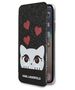 Original Case IPHONE X / XS Karl Lagerfeld Book Valentine (KLFLBKPXVDCBK) black 3700740413647