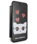 Original Case IPHONE X / XS Karl Lagerfeld Book Valentine (KLFLBKPXVDCBK) black 3700740413647