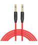 Cable 1m Audio AUX minijack 3.5mm - minijack 3.5mm HOCO UPA11 red 6957531079293