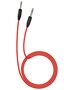 Cable 1m Audio AUX minijack 3.5mm - minijack 3.5mm HOCO UPA11 red 6957531079293