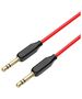 Cable 1m Audio AUX minijack 3.5mm - minijack 3.5mm HOCO UPA11 red 6957531079293