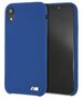 Original Case IPHONE XR BMW Hardcase Silicone M Collection (BMHCI61MSILNA) blue 3700740435304